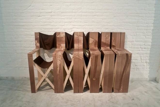Green Home decor,Interactive Objects,green furniture,Art,spanish design,multifunctional furniture,wooden bench,valencia design,directors chair