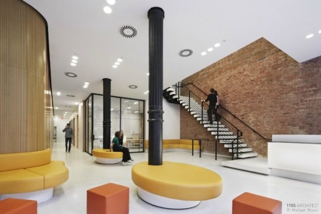 NYU Department of Linguistics, 1100 Architect, green renovation, nyu, daylighting, energy efficient design, green architecture