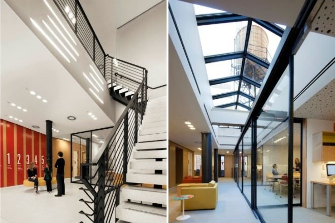 NYU Department of Linguistics, 1100 Architect, green renovation, nyu, daylighting, energy efficient design, green architecture