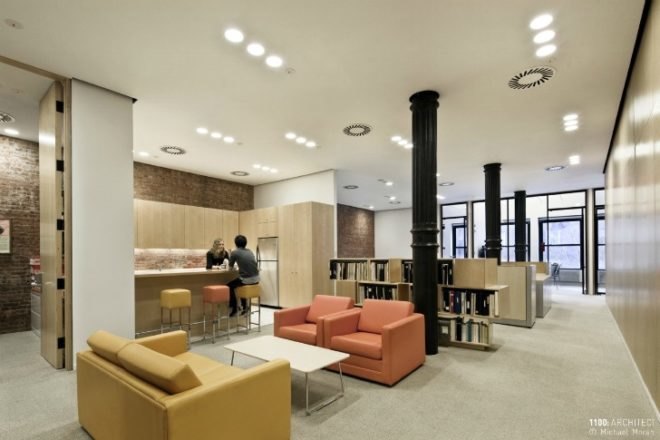 NYU Department of Linguistics, 1100 Architect, green renovation, nyu, daylighting, energy efficient design, green architecture