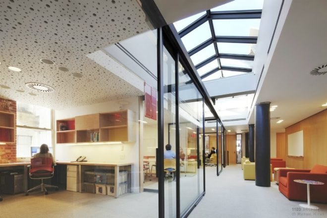 NYU Department of Linguistics, 1100 Architect, green renovation, nyu, daylighting, energy efficient design, green architecture