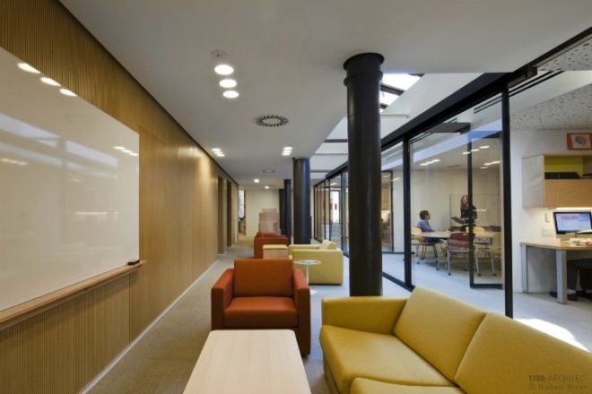 NYU Department of Linguistics, 1100 Architect, green renovation, nyu, daylighting, energy efficient design, green architecture