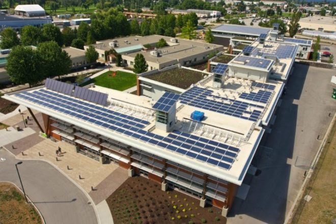 OKanagan College Centre of Excellence, CEI, sustainable building, living building, living classroom