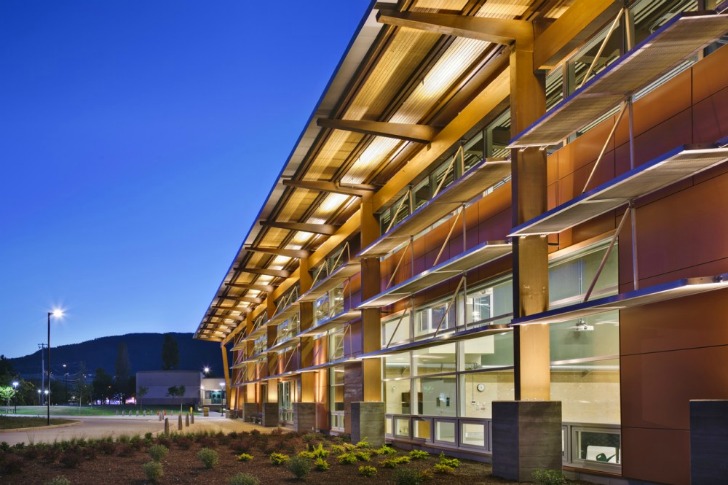 OKanagan College Centre of Excellence, CEI, sustainable building, living building, living classroom