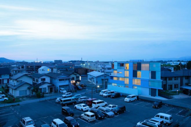 green design, eco design, sustainable design, Shiga Prefecture, EASTERN Design Group, On the Corner, triangle plot