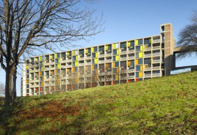 Park Hill, Hawkins Brown, sheffield, studio egret, urban splash, green renovation, regeneration, social housing