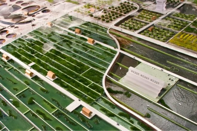 Park Supermarket, Van Bergen Kolpa Architecten, sustainable food, the netherlands, urban farm,