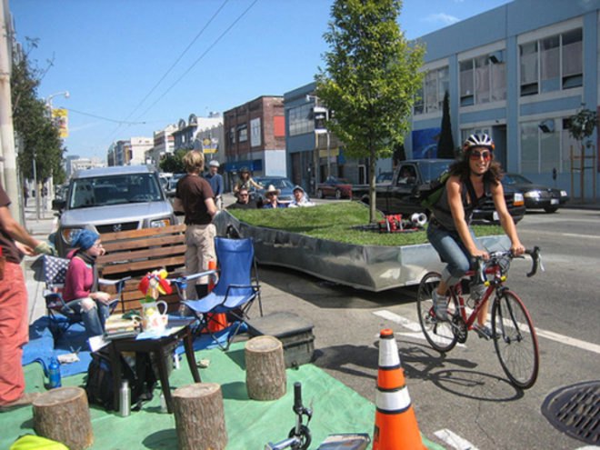 Rebar, rebar interview Green Design, Goats, Grazing, Urban Planning, Parklet, San Francisco, Public Space