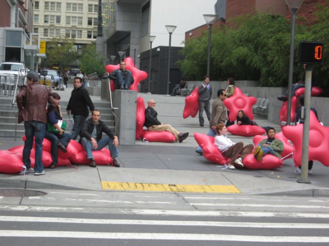Rebar, rebar interview Green Design, Goats, Grazing, Urban Planning, Parklet, San Francisco, Public Space