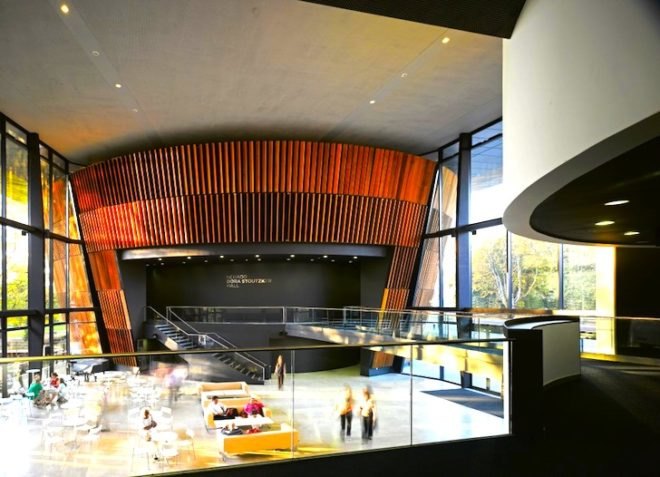 BREEAM, Cardiff, Wales, BREEAM Excellent, BFLS, BFLS Architecture, Royal Welsh College of Music & Drama, green roof, natural lighting, natural ventilation, green building, green design, eco design, sustainable design, ground source heating and cooling, passive design