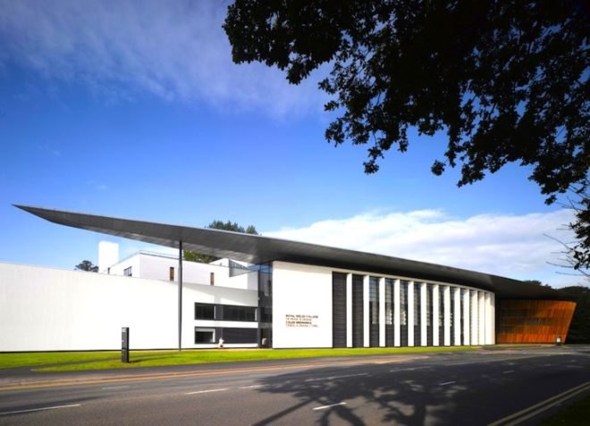 BREEAM, Cardiff, Wales, BREEAM Excellent, BFLS, BFLS Architecture, Royal Welsh College of Music & Drama, green roof, natural lighting, natural ventilation, green building, green design, eco design, sustainable design, ground source heating and cooling, passive design