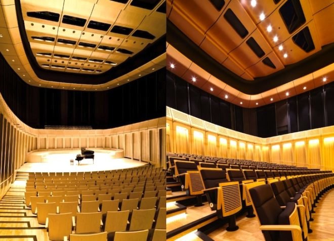 BREEAM, Cardiff, Wales, BREEAM Excellent, BFLS, BFLS Architecture, Royal Welsh College of Music & Drama, green roof, natural lighting, natural ventilation, green building, green design, eco design, sustainable design, ground source heating and cooling, passive design