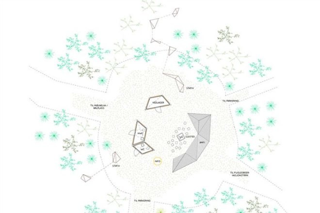 Saivu Valnesfjord, Eriksen Skajaa Architects, saivu, modular shelters, national park, norway, gateway, green design