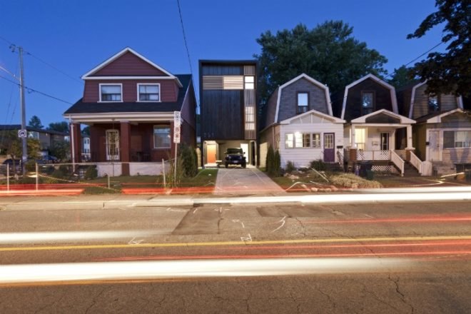 Shaft House, atelier rzlbd, toronto, small space living, urban infill, narrow light, sustainable design
