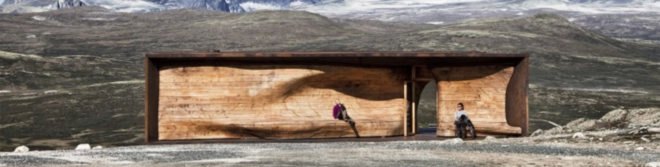Snøhetta Mountain, cnc wall, environmental pavilion, green pavilion, Norwegian pavilion, Snohetta architecture, wood wall, Norwegian Wild Reindeer Foundation, Tverrfjellet plateau, Norwegian Tourist pavilion, contemporary Norwegian architecture,