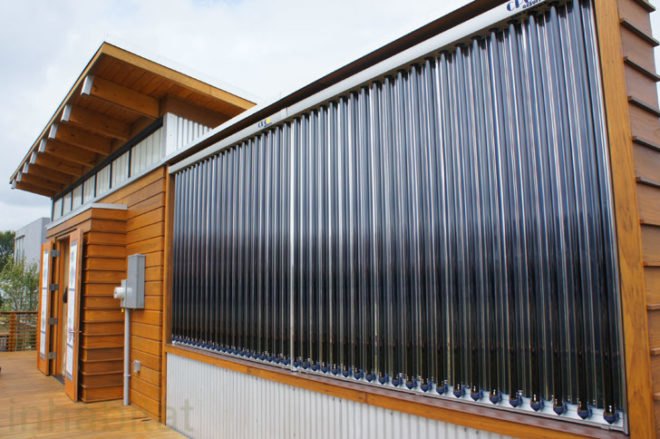 University of Maryland WaterShed House Wins the 2011 Solar Decathlon, WaterShed Solar Decathlon House, watershed, university of maryland, team maryland watershed house, watershed home, watershed, team maryland solar decathlon, water usage, green design, sustainable building, green roof, constructed wetlands, greywater filtration