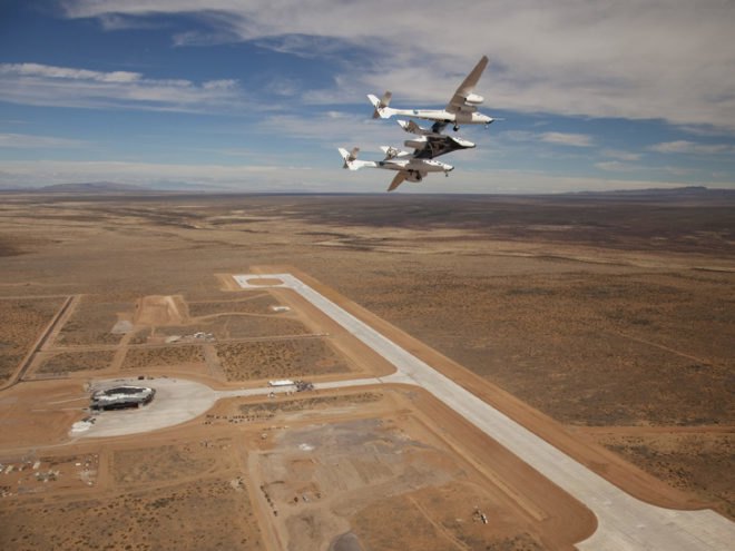 Governor Richardson, Richard Branson, Sir Richard Branson, Space Ship2, Spaceport America, VMS Eve, VSS Enterprose, Virgin Galactic, White Knight2, sustainable design, sustainable, green design, space travel, space tourism, spaceship, New Mexico, fuel efficient, energy efficient, LEED, LEED certified, environmentally friendly