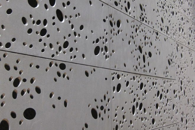 Urban design,Sustainable Building,Green renovation,Green Materials,Botanical,Architecture,spanish design,green wall,hole-punched wall, recycled aluminum,cast aluminum,san sebastian,museum