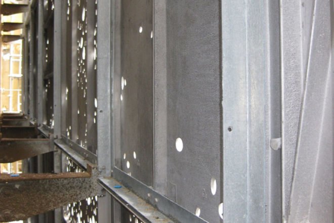 Urban design,Sustainable Building,Green renovation,Green Materials,Botanical,Architecture,spanish design,green wall,hole-punched wall, recycled aluminum,cast aluminum,san sebastian,museum