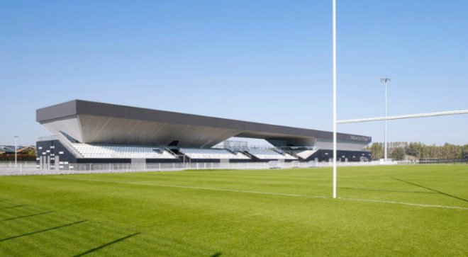 Stadium du Littoral, Olgga Architectes, france, renewable energy, net zero energy, eco stadium