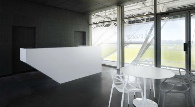 Stadium du Littoral, Olgga Architectes, france, renewable energy, net zero energy, eco stadium