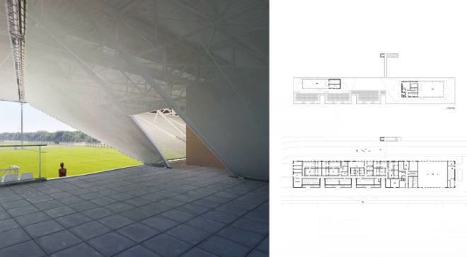 Stadium du Littoral, Olgga Architectes, france, renewable energy, net zero energy, eco stadium