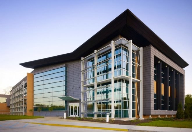 Stony Brook Advanced Energy Center, Flad Architects, stony brook university, renewable energy, research lab, eco lab