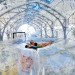 green design, eco design, sustainable design, Berlin, Hamburger Bahnof, Cloud Cities, Tomas Saraceno, geodesic dome, Utopian bubbles, biospheres