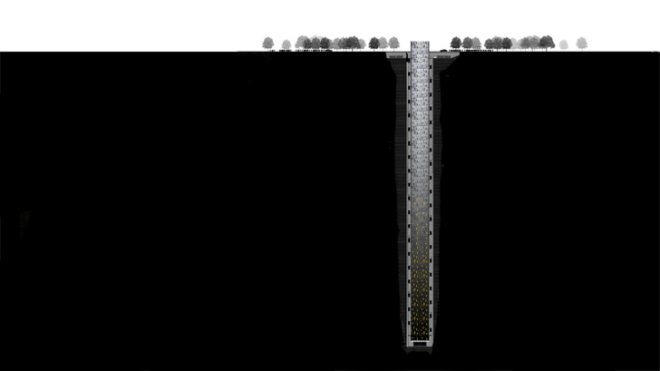 Mexico city green building, graveyard building, 5 steps in grieving, Israel López Balan, Elsa Mendoza Andrés, Moisés Adrián Hernández García, graveyard tower, Vertical graveyard, day of the dead building, evolo 2011 skyscraper competition,