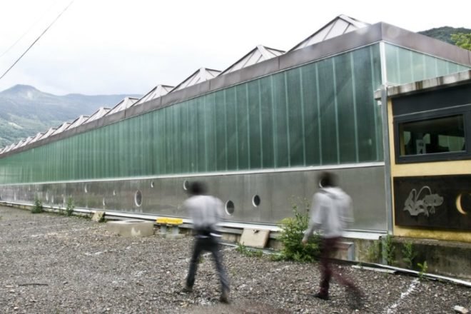 Train Store in Ribes, SAU Taller d'Arquitectura, train station, spain, daylighting, solar power, saw-toothed roof