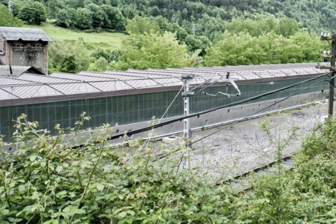 Train Store in Ribes, SAU Taller d'Arquitectura, train station, spain, daylighting, solar power, saw-toothed roof