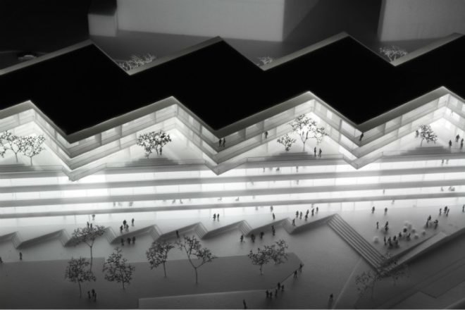 Transitlager, BIG, mixed use development, green renovation, basel, switzerland, green building