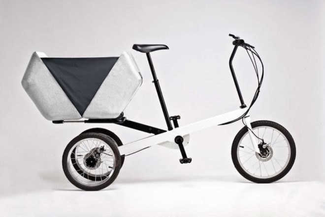 electric bike, tricycle, Valentin Vodev, Valentin Vodev Studio, green design, sustainable design, eco-design, green transportation, biking, urban transportation, electric bike, suspension, cargo bike, urban biking, Sanitov Studio, Chinese bikes