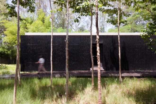 Sustainable Building,Green Resources,Green Materials,Botanical,Architecture,thailand,Kao Yai National Park,local stone,bamboo,showroom,thai elephants rescue center,skylight,floor to ceiling windows