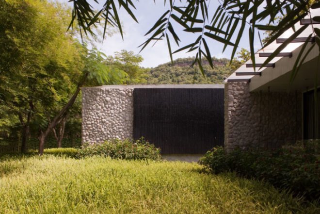 Sustainable Building,Green Resources,Green Materials,Botanical,Architecture,thailand,Kao Yai National Park,local stone,bamboo,showroom,thai elephants rescue center,skylight,floor to ceiling windows