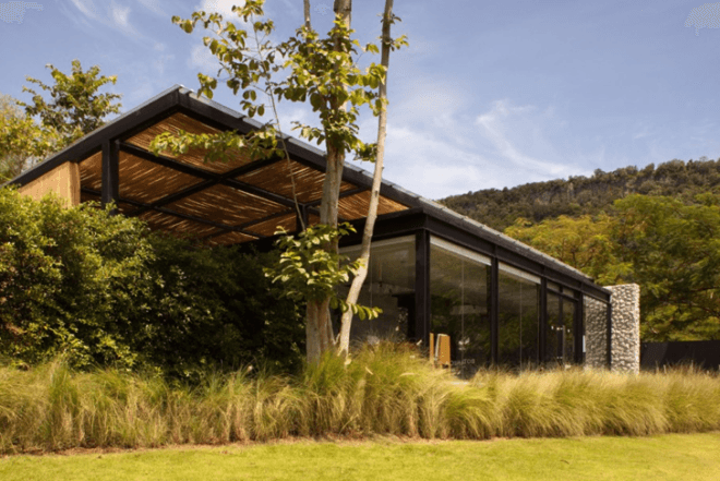 Sustainable Building,Green Resources,Green Materials,Botanical,Architecture,thailand,Kao Yai National Park,local stone,bamboo,showroom,thai elephants rescue center,skylight,floor to ceiling windows