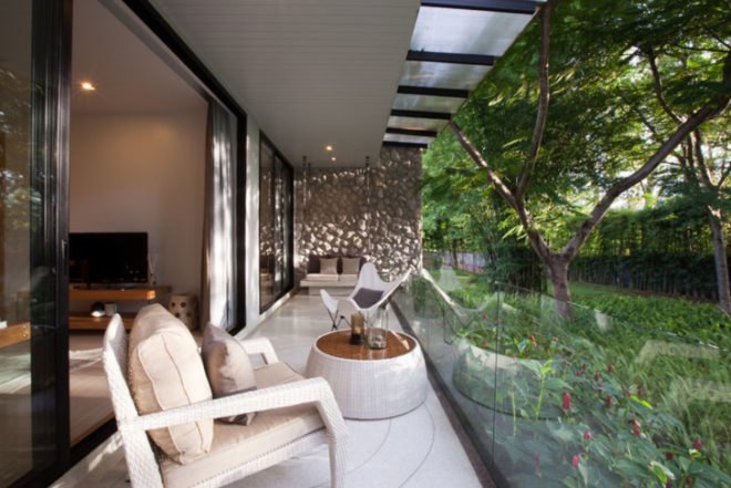 Sustainable Building,Green Resources,Green Materials,Botanical,Architecture,thailand,Kao Yai National Park,local stone,bamboo,showroom,thai elephants rescue center,skylight,floor to ceiling windows