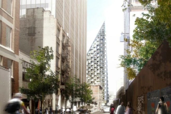 West 57th Street, BIG, bjarke ingels, manhattan, nyc, high rise residential, pyramid, durst fetner residential,