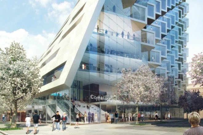 West 57th Street, BIG, bjarke ingels, manhattan, nyc, high rise residential, pyramid, durst fetner residential,