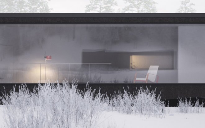 green design, eco design, sustainable design, MIT School of Architecture, William O'Brien Jr, Twins Home, vacation homes, self irrigating system, rainwater collection, glass curtain