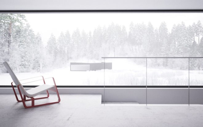 green design, eco design, sustainable design, MIT School of Architecture, William O'Brien Jr, Twins Home, vacation homes, self irrigating system, rainwater collection, glass curtain