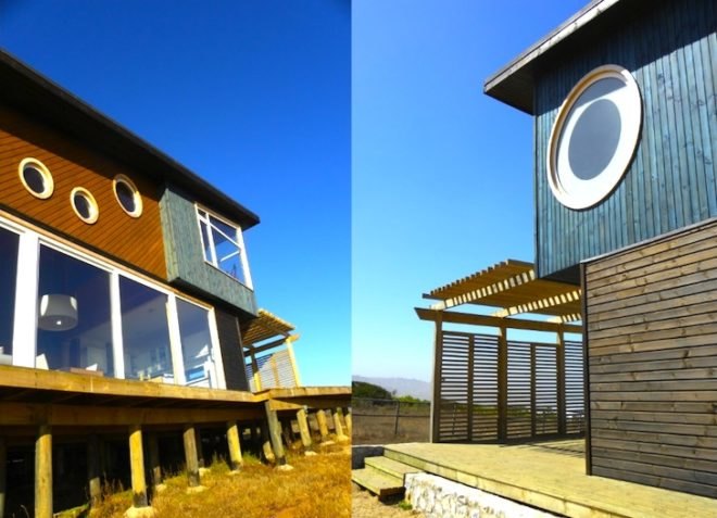 Y-House, solar power, renewable energy, high-performance windows, glazing, fireplace, rainwater harvest, passive design, green design, sustainable design, Chile, Plus Arquitectura, eco-design
