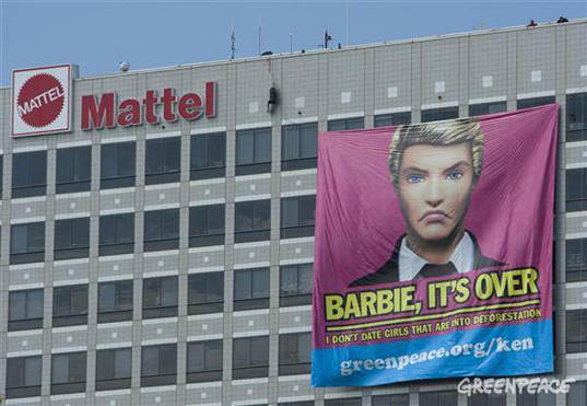 greenpeace, Asia pulp and paper, app, mattel, barbie, environmental destruction, indonesian rainforest, rainforest destruction, deforestation, forest stewardship council,