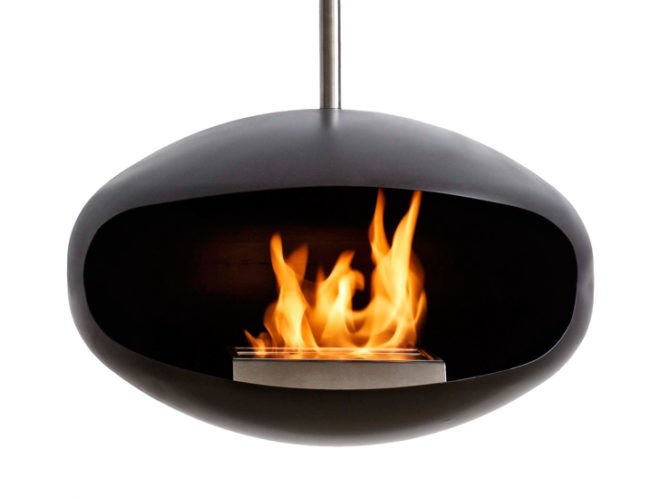 cocoon fireplaces, energy efficient fires, environmentally friendly fires, green fires, italian fire design, modern fires, steel fires, green fireplaces, eco-friendly fireplace