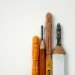 Diem Chau, miniature sculptures, crayon art, crayola crayon art, Crayola Crayons, eco art, green art, pencil tip sculptures, miniature figures, mini figures, green art