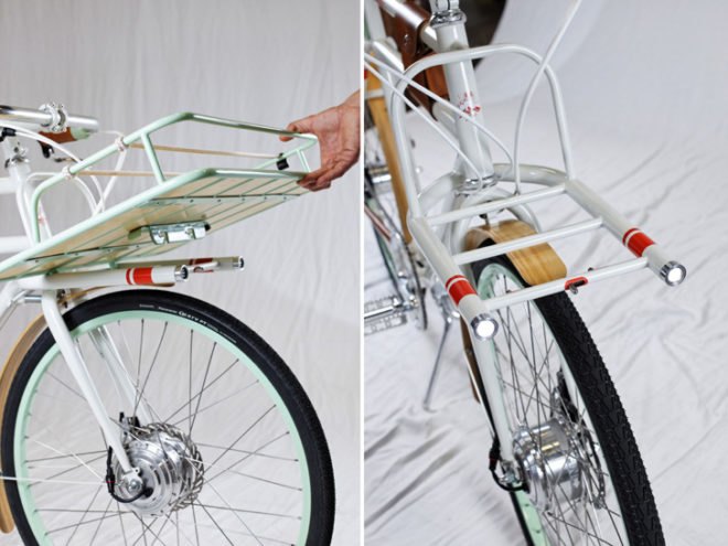 Electric bike, green electric bike, Rock Lobster Cycles, Ideo, retro bikes, retro electric bikes, green transportation, hybrid bikes, lightweight electric bikes