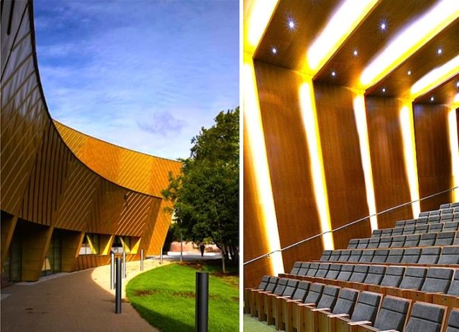 Rafael Viñoly, Firstsite Arts Center, is it green, daylighting, recycled materials, BREEAM, Colchester, UK, Golden Banana, Golden Blunder, sustainable design, green design, eco-design, mixed-use development, energy efficiency