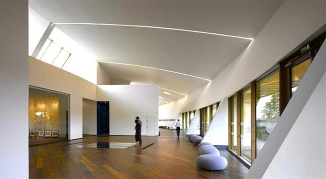 Rafael Viñoly, Firstsite Arts Center, is it green, daylighting, recycled materials, BREEAM, Colchester, UK, Golden Banana, Golden Blunder, sustainable design, green design, eco-design, mixed-use development, energy efficiency
