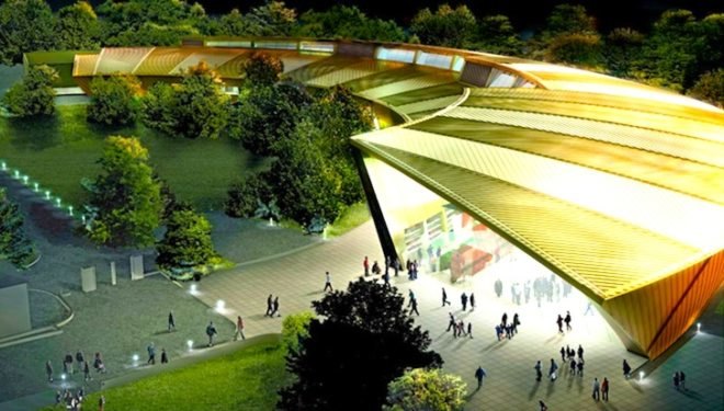 Rafael Viñoly, Firstsite Arts Center, is it green, daylighting, recycled materials, BREEAM, Colchester, UK, Golden Banana, Golden Blunder, sustainable design, green design, eco-design, mixed-use development, energy efficiency