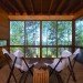 Andersson Wise, Andersson Wise Architects, cabin, minimalist, Montana, Rocky Mountains, Flathead Lake, green design, sustainable design, eco-design, daylighting, zero heating, zero cooling, recycled materials, timber, ponderosa pines